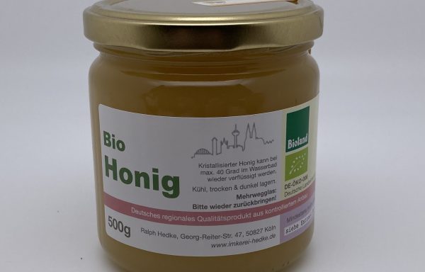 Bio Honig 500g cremig – Ossendorf